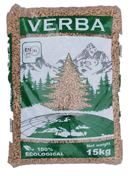 Obrazek Pellet drzewny Verba EN PLUS A1 6mm 15 kg